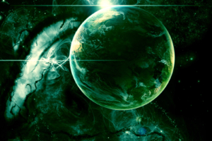 Green Universe223788087 300x200 - Green Universe - Universe, Sparkles, green